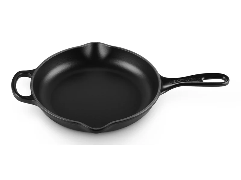 Le Creuset Brat- und Servierpfanne Signature rund schwarz matt 23cm