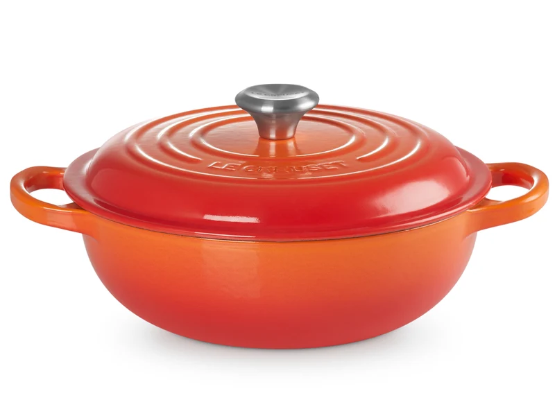 Le Creuset Stew Pot Signature rund ofenrot 22cm