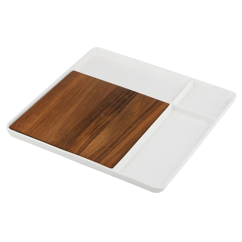 ladelle ESSENTIALS Servierbrett weiß 29,5cm