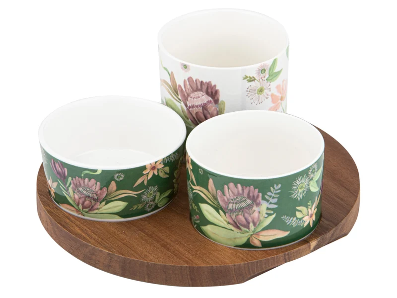 ladelle Leura Rund Assortiert Schalenset 4tlg