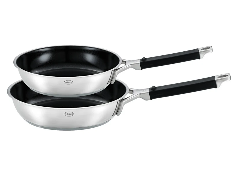Rösle Silence® Pro Bratpfannen-Set Keramik ProCeraPlus 2tlg. 24&28 cm