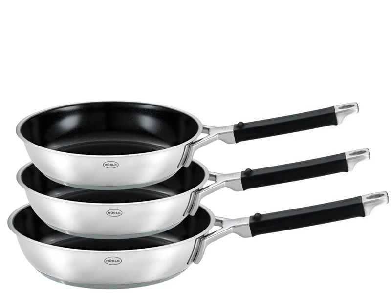Rösle Silence® Pro Bratpfannen-Set Keramik ProCeraPlus 3tlg. 24, 28 & 32 cm