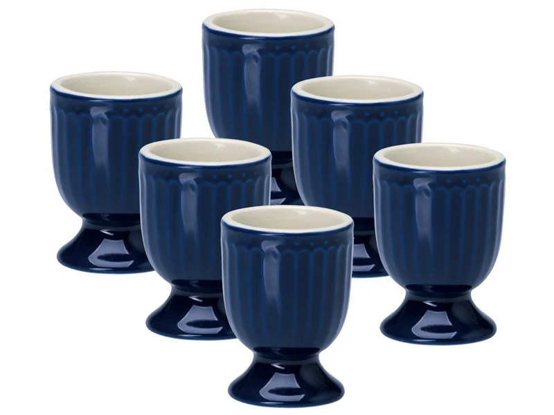 Greengate Alice Eierbecher dark blue 6,5 cm Set6