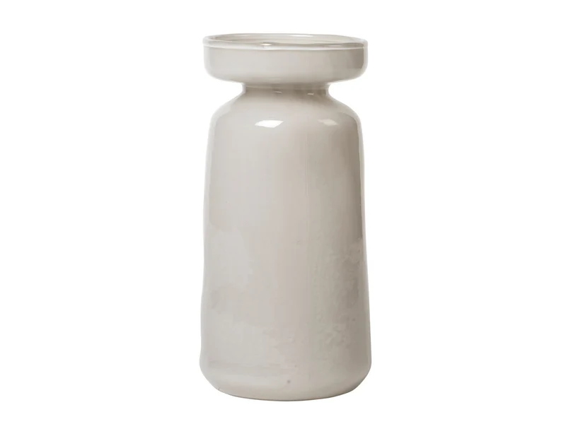 Broste Copenhagen Solai Vase taupe warm grey 19,5cm