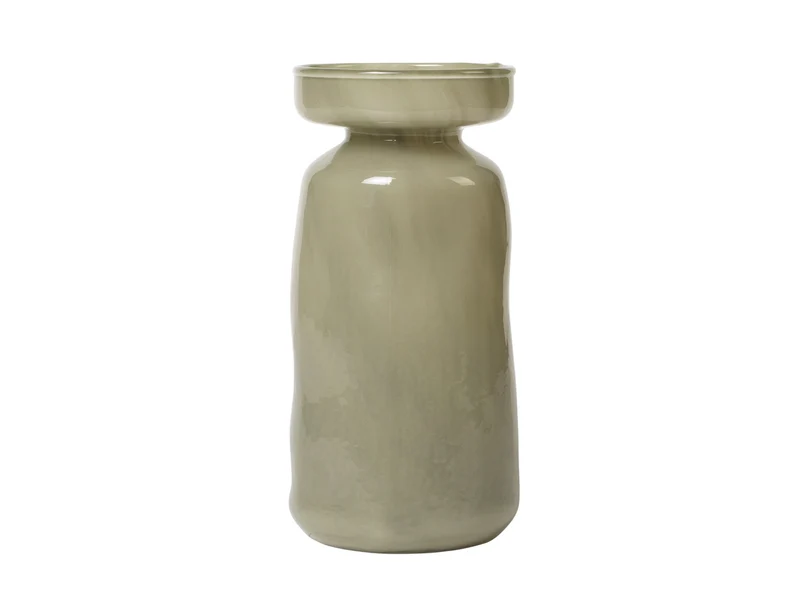 Broste Copenhagen Solai Vase light green 19,5cm