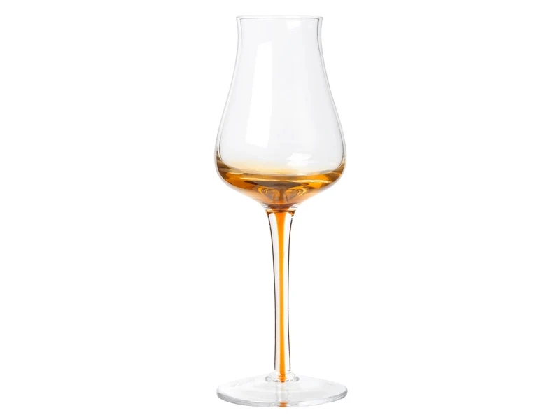 Broste Copenhagen AMBER Spirituosen Glas caramel 0,15l 4er Set