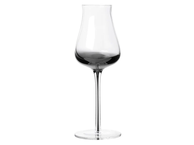 Broste Copenhagen SMOKE Spirituosen Glas klar/grau 0,15l 4er Set