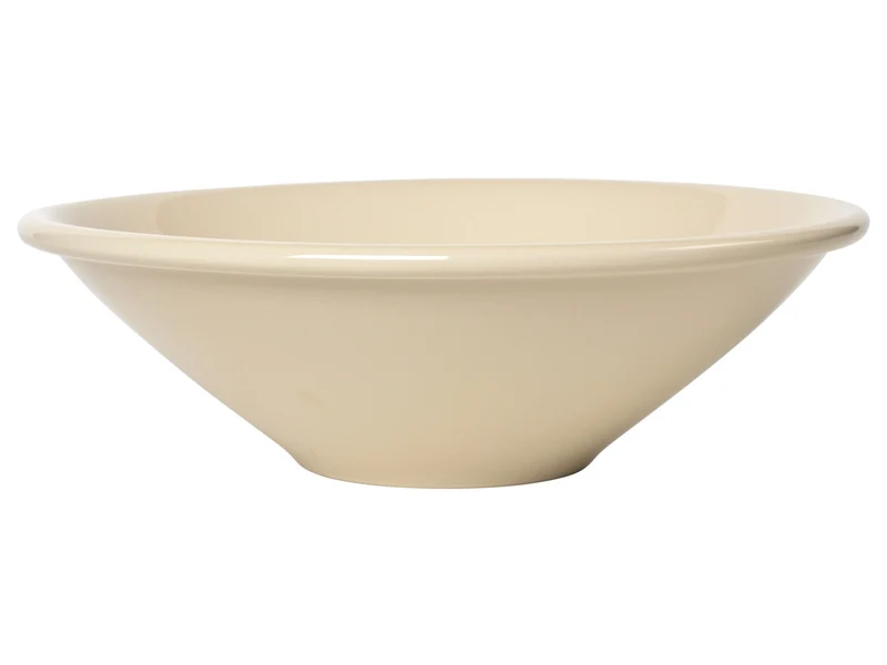 Broste Copenhagen Alfredo Schüssel beige Ø24cm