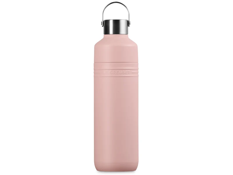 Le Creuset On The Go Trinkflasche shell pink 1l