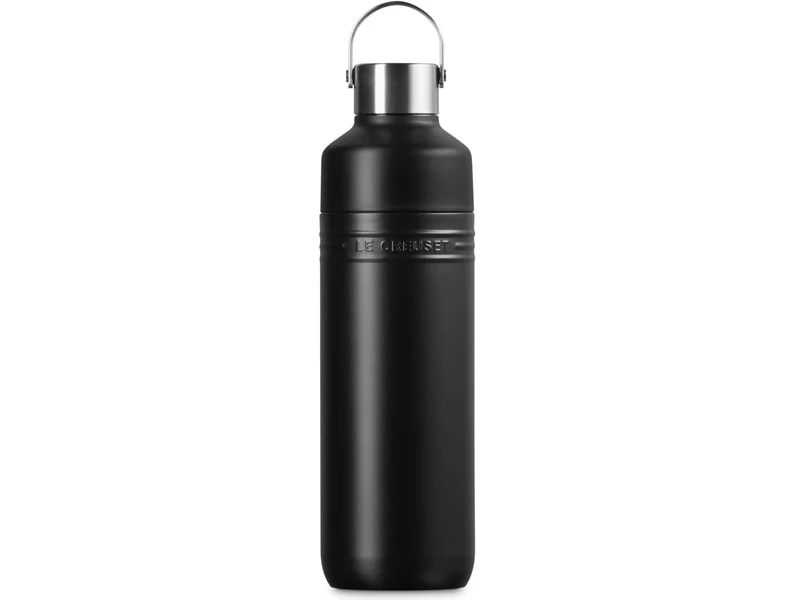 Le Creuset On The Go Trinkflasche schwarz matt 1l