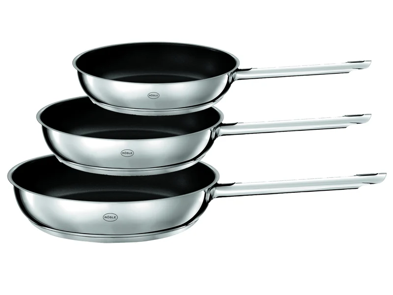 Rösle PUREELEMENTS Pfannenset PTFE ProResist 3tlg