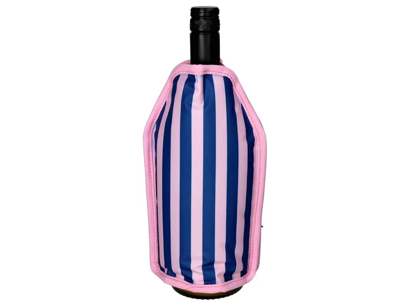 Giftcompany Froid Kühlmanschette Streifen blau/rosa 23,5cm