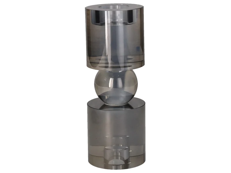 Giftcompany Sari Teelichthalter grau 21,5cm