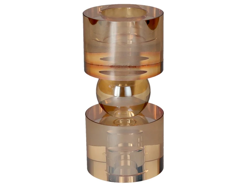 Giftcompany Sari Teelichthalter amber 15cm