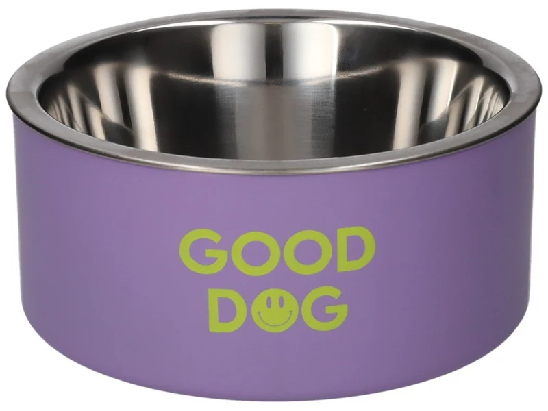 Giftcompany Love Pets Futternapf M Good dog lavender 20cm
