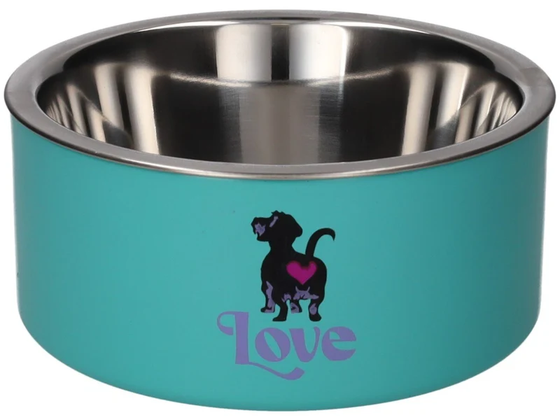 Giftcompany Love Pets Futternapf M Love türkis 20cm