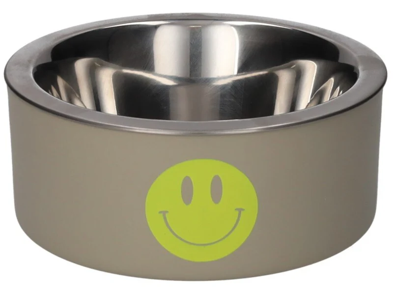 Giftcompany Love Pets Futternapf S Smiley sandstone 17cm