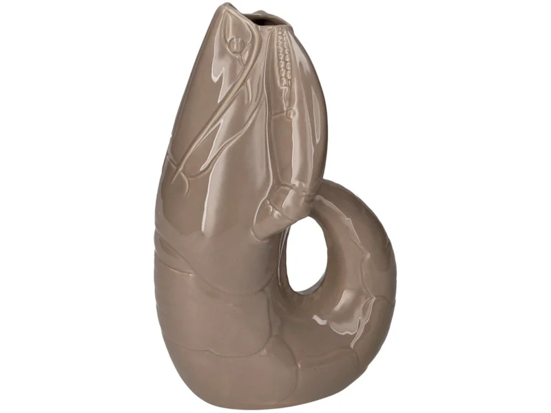 Giftcompany Madame Crevette Hummer Vase L sandstone 32cm