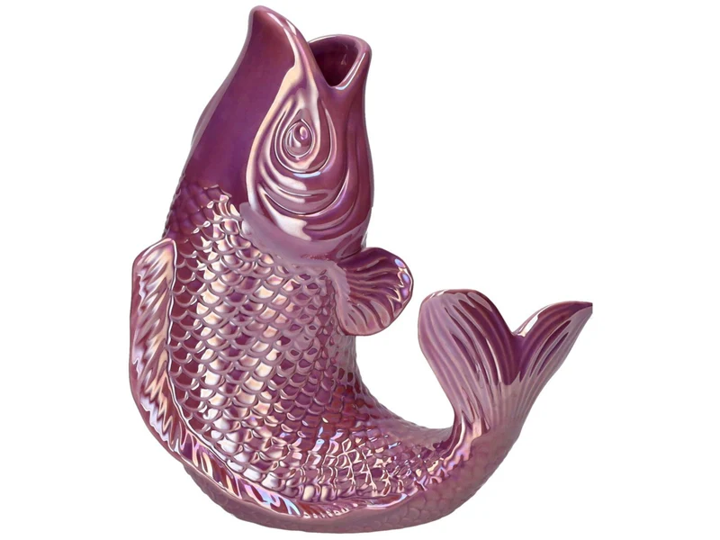 Giftcompany Mamsell Koi Fisch Vase S rainbow violet 25cm