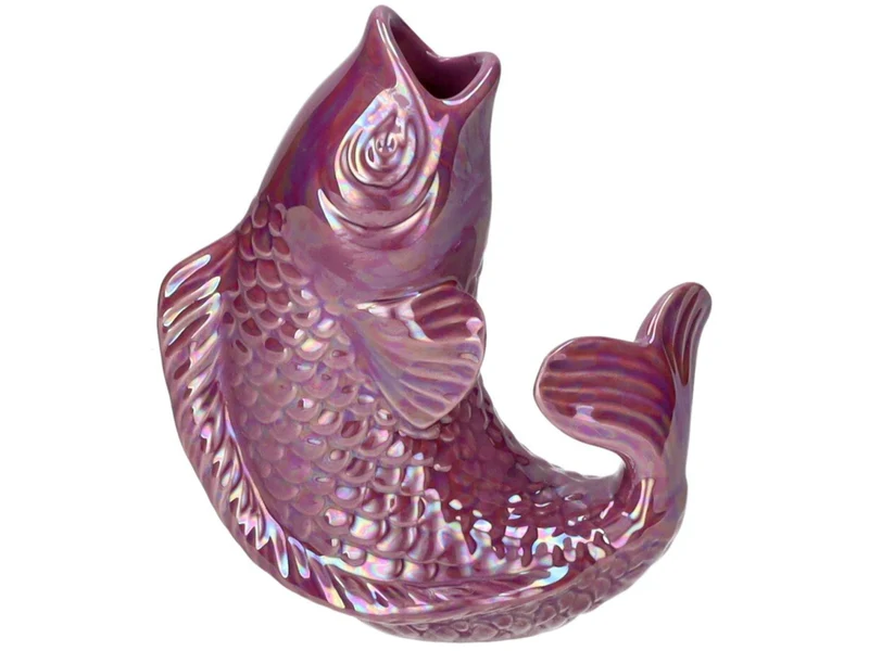 Giftcompany Mamsell Koi Fisch Vase XS rainbow violet 15,5cm