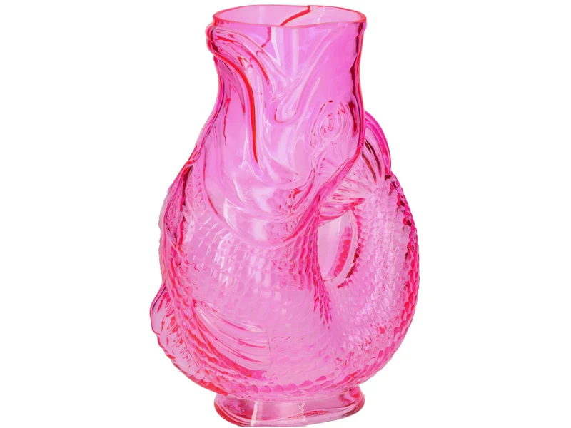 Giftcompany Jacquard Fischvase M pink 30cm
