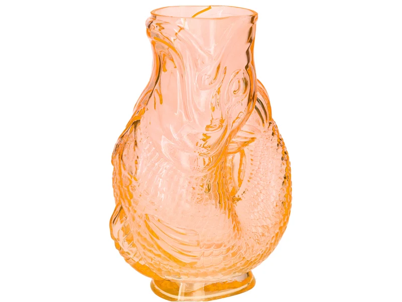 Giftcompany Jacquard Fischvase M orange 30cm