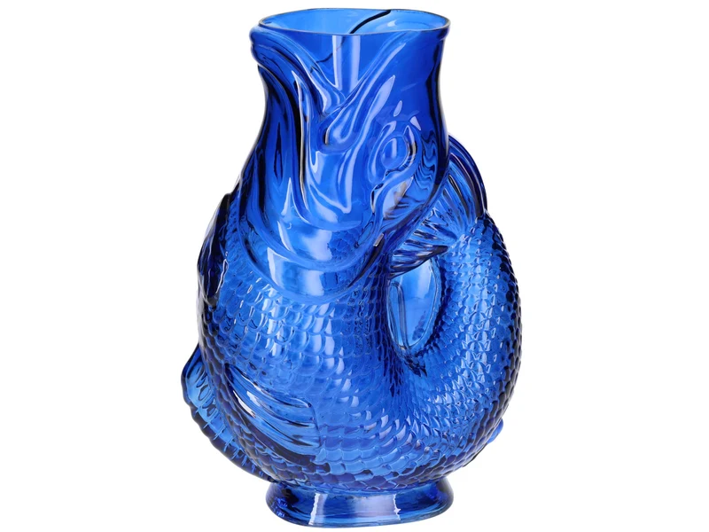 Giftcompany Jacquard Fischvase M blau 30cm