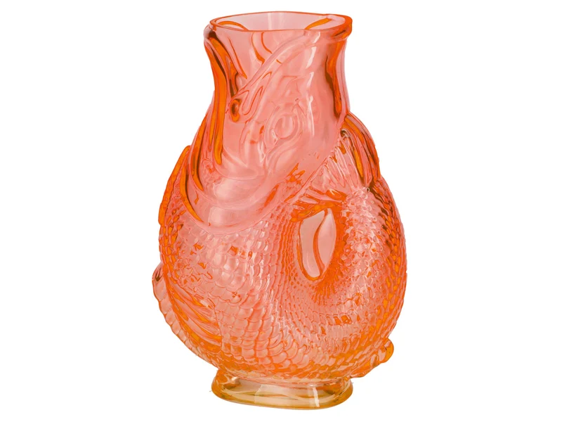 Giftcompany Jacquard Fischvase S orange 24cm