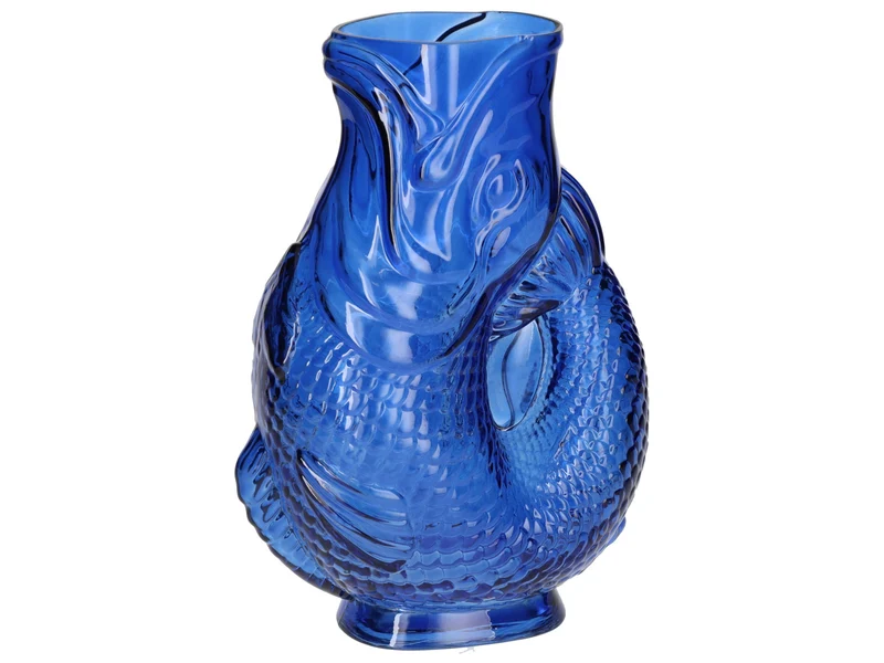 Giftcompany Jacquard Fischvase S blau 24cm