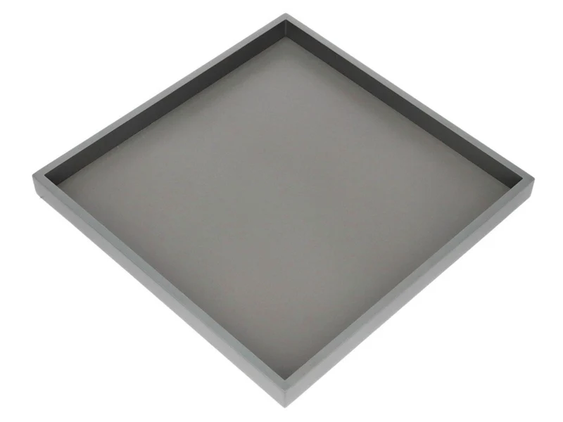 Giftcompany Neo Tablett quadratisch grau 32cm