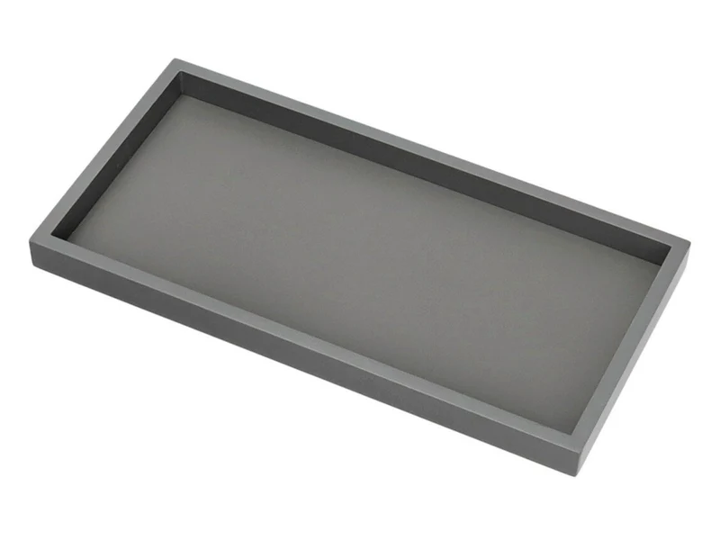 Giftcompany Neo Tablett rechteckig grau 30cm
