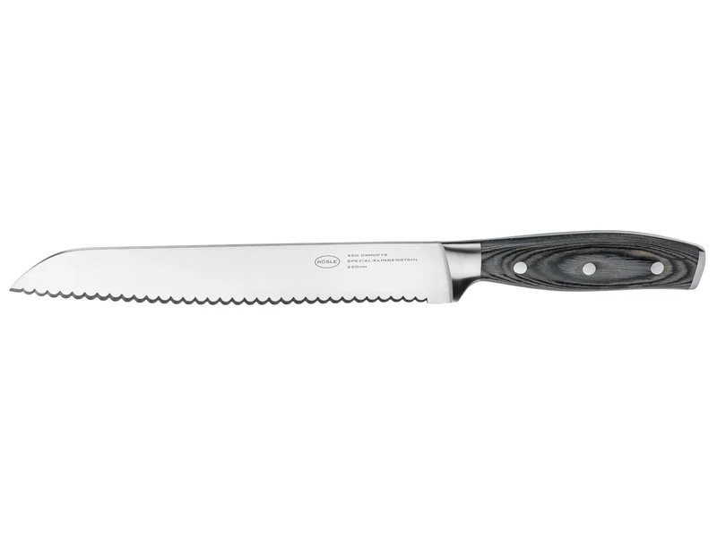 Rösle WOLFGREY Brotmesser 22cm