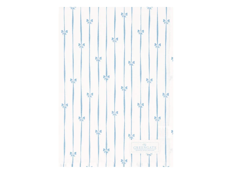Greengate Dolobella Geschirrtuch pale blue 70x50cm