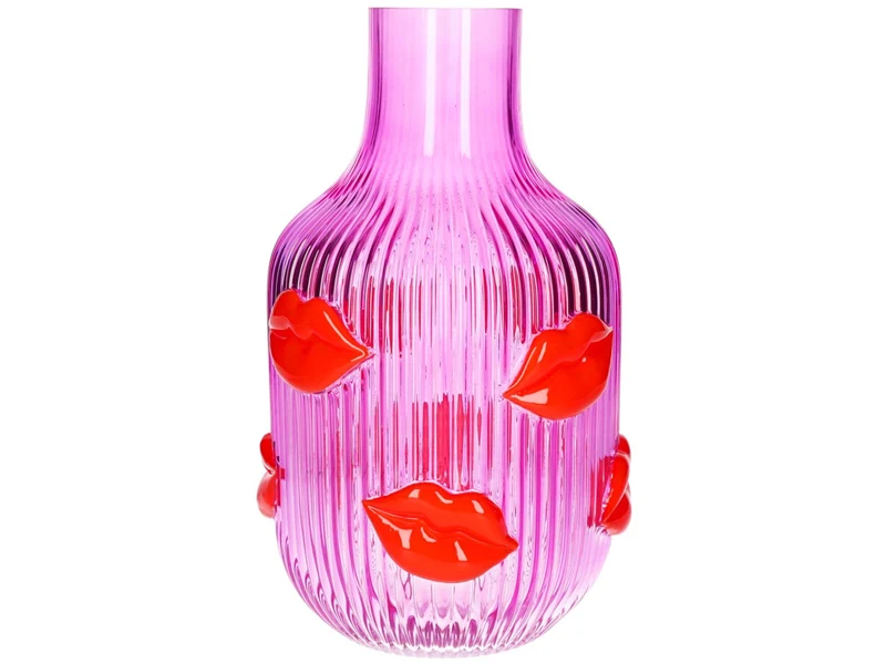 Giftcomany L'amour Vase Lippen pink 30cm