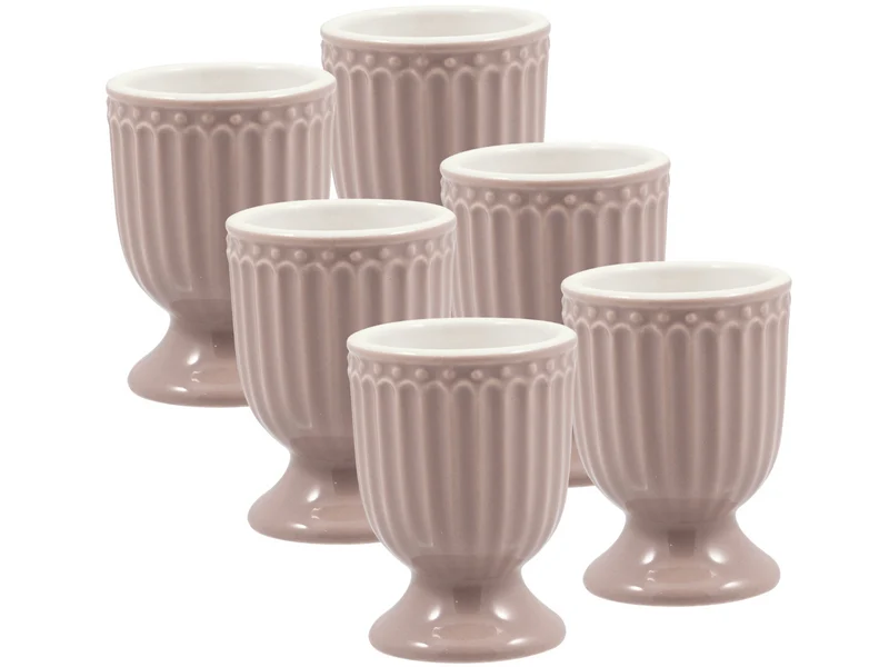 Greengate Alice Eierbecher hazelnut brown 6,5 cm Set6