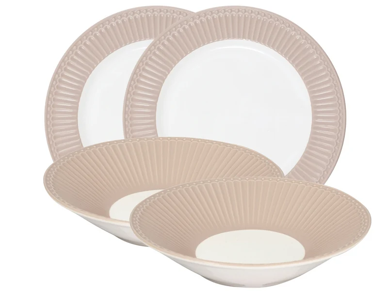 Greengate Alice Tafelset creamy fudge 4tlg