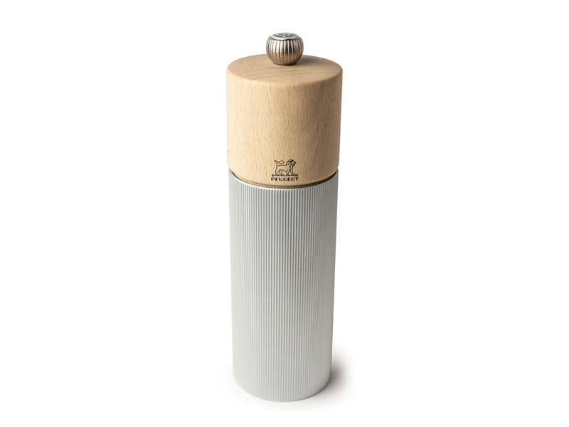 PEUGEOT LINE Salzmühle Aluminium/Natur 18 cm