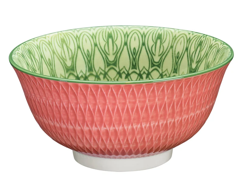 cilio AMICI Bowl Rauten rosa 18 cm
