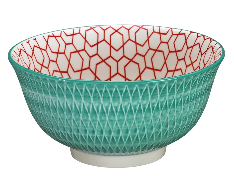 cilio AMICI Bowl Rauten türkis 15,5 cm