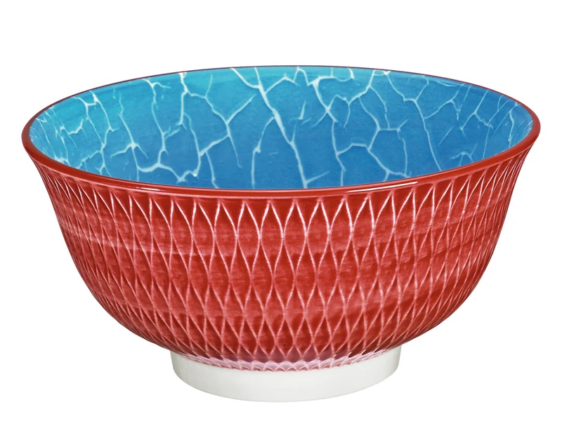 cilio AMICI Bowl Rauten rot 15,5 cm