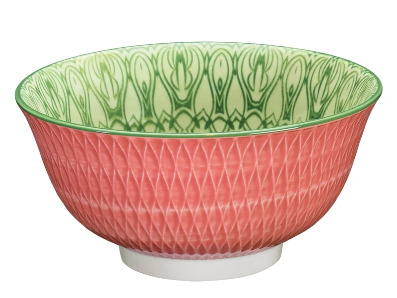cilio AMICI Bowl Rauten rosa 15,5 cm