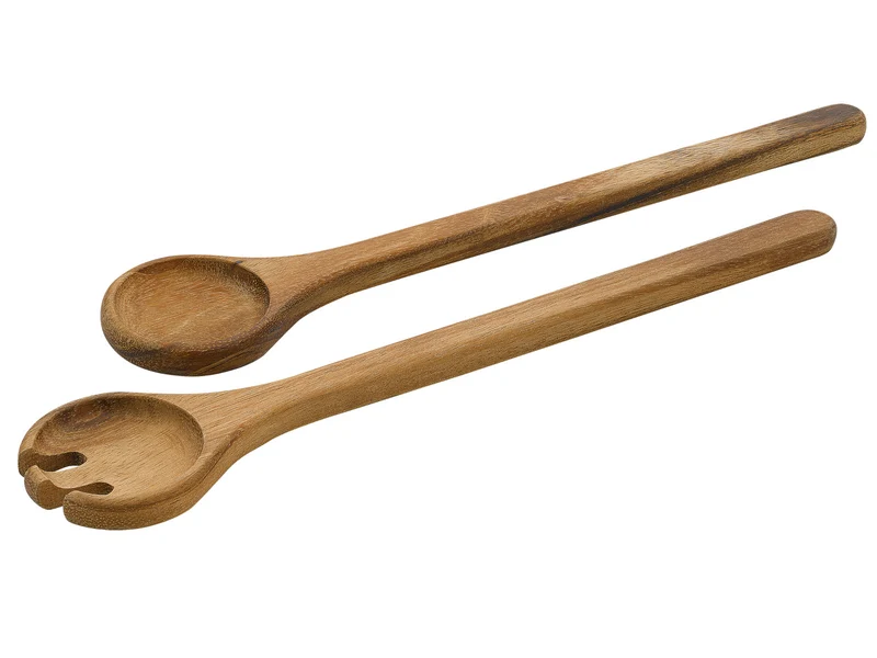 Zassenhaus Salatbesteck Akazie 35x6,5x2,5cm Set2