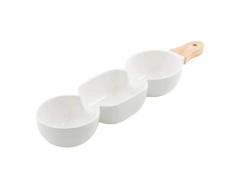 ladelle Serve & Share Servier-Stick weiß 3tlg