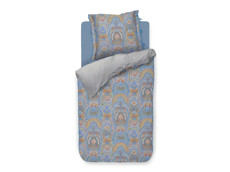 PIP STUDIO Jabali Bettwäsche blau 155x220cm (1 Set)