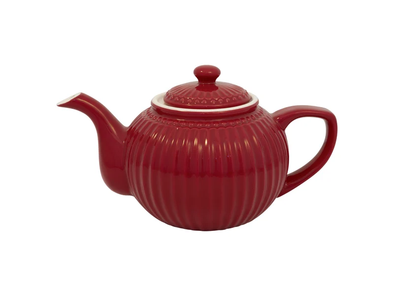 Greengate Alice Teekanne claret red 1l