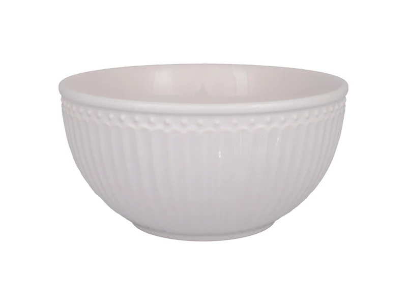 Greengate Alice Servierschüssel white medium 17,3cm