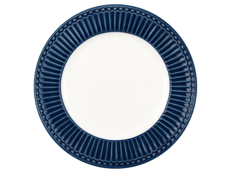 Greengate Alice Frühstücksteller klein dark blue 17,5cm