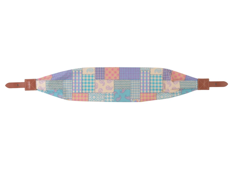 Polarbox Prinkstyle Strap Patchwork Brown 91cm