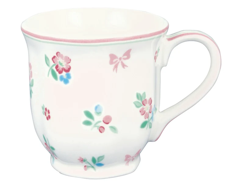 Greengate Athea Becher white 0,25l