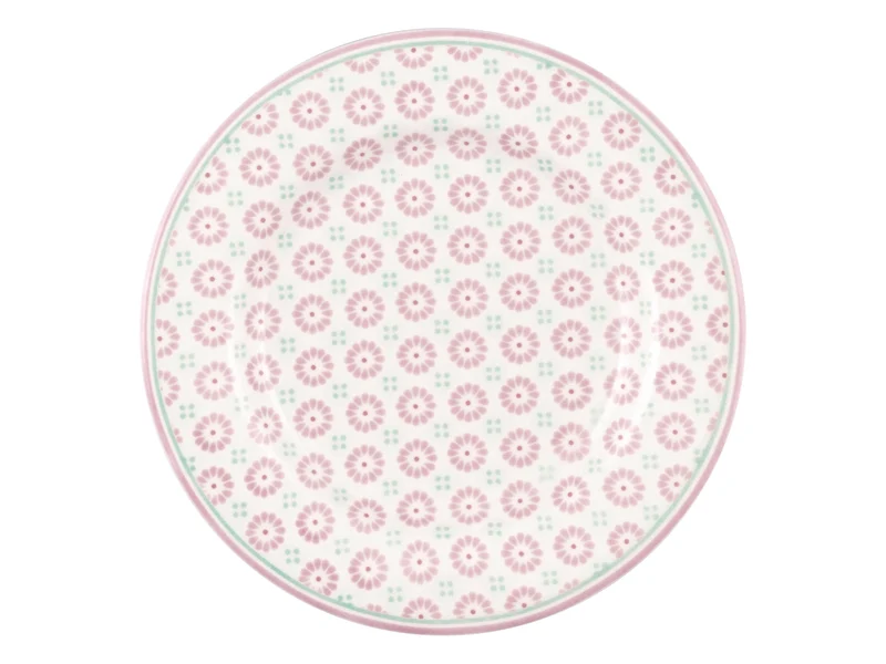 Greengate Narina Brotteller pale pink 15cm